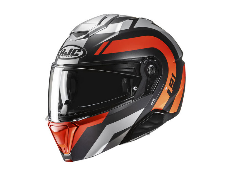 HJC I91 Arven MC6HSF Orange click to zoom image