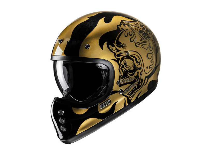 HJC V60 Flame MC9 Gold click to zoom image