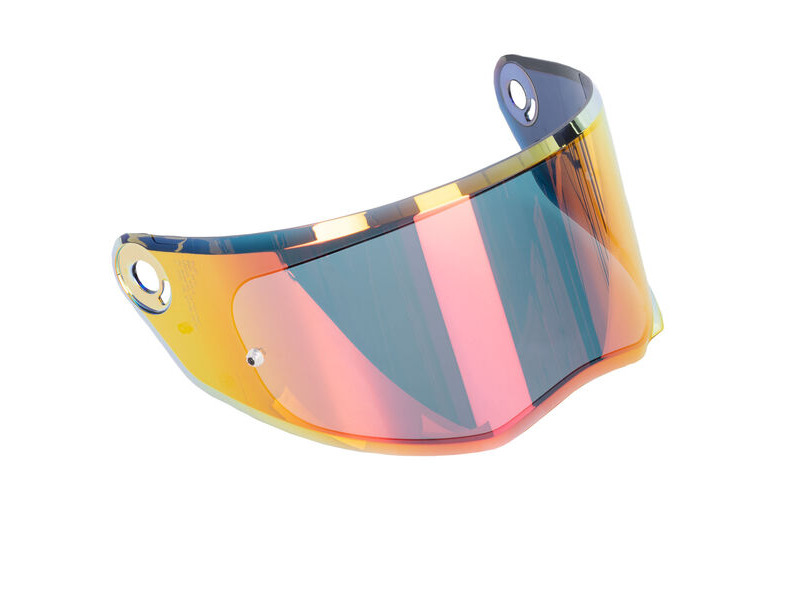 HJC HJ-41 V10 Iridium Fire Red Visor click to zoom image