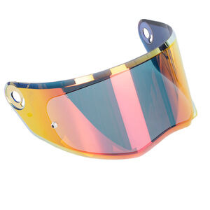 HJC HJ-41 V10 Iridium Fire Red Visor 