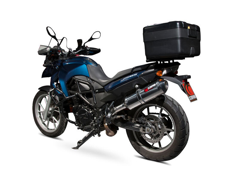 SCORPION EXHAUST BMW F650 GS Factory Oval Slip-on click to zoom image