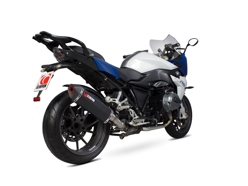 SCORPION EXHAUST BMW R1200 R / R1200 RS Serket Parallel Slip-on click to zoom image