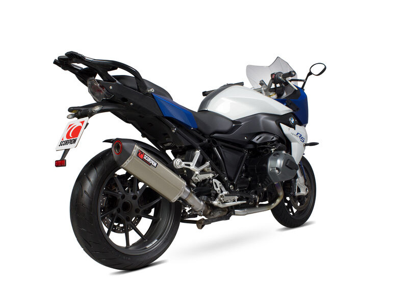 SCORPION EXHAUST BMW R1200 R / R1200 RS Serket Parallel Slip-on click to zoom image