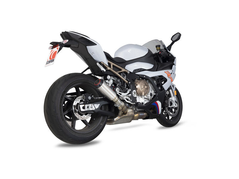 SCORPION EXHAUST BMW S1000 RR Red Power Slip-on click to zoom image