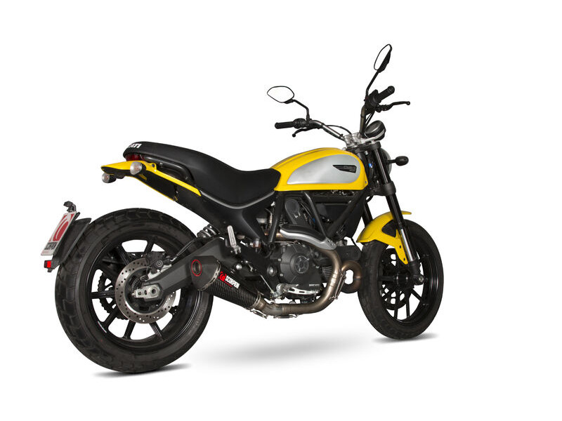 SCORPION EXHAUST Ducati Scrambler 800 Serket Taper Slip-on click to zoom image