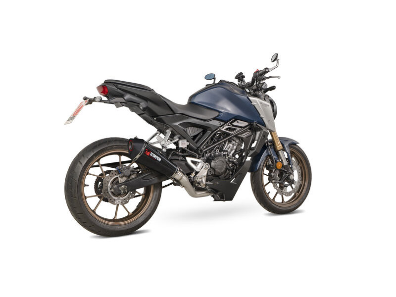 SCORPION EXHAUST Honda CB 125 R - Single lambda sensor models only Serket Taper Full System click to zoom image