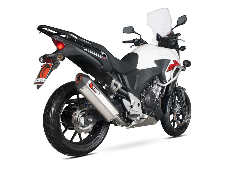 SCORPION EXHAUST Honda CB500 F / CB500 X Serket Parallel Slip-on click to zoom image