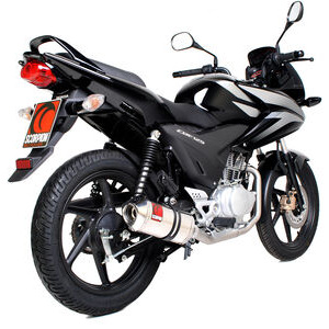 SCORPION EXHAUST Honda CBF125  Factory Oval Full System 2008 > 2015