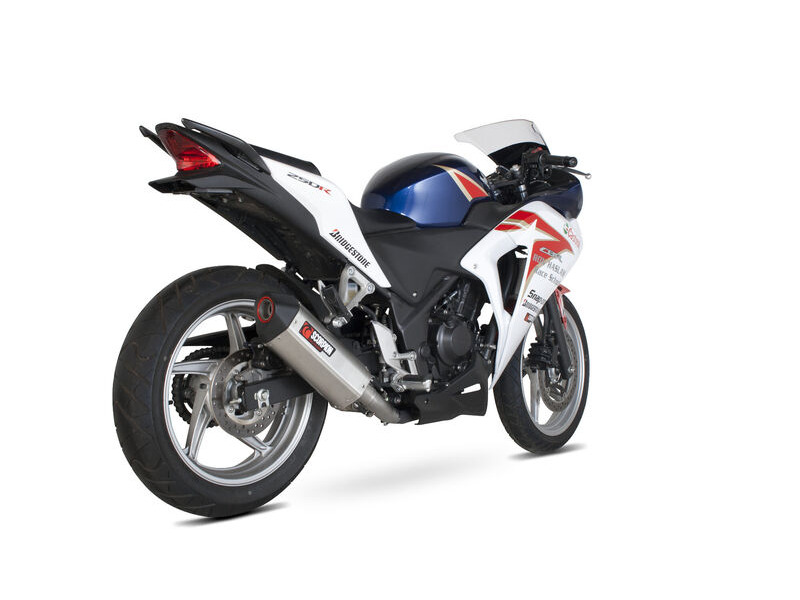 SCORPION EXHAUST Honda CBR250 R Serket Parallel Slip-on click to zoom image