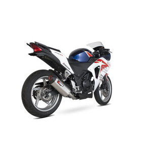 SCORPION EXHAUST Honda CBR250 R Serket Parallel Slip-on 2011 > 2016