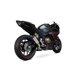 SCORPION EXHAUST Honda CBR500 R Red Power Slip-on 2019 > 2025