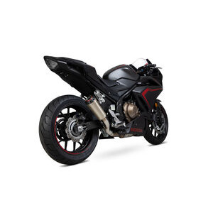 SCORPION EXHAUST Honda CBR500 R Red Power Slip-on 2019 > 2025