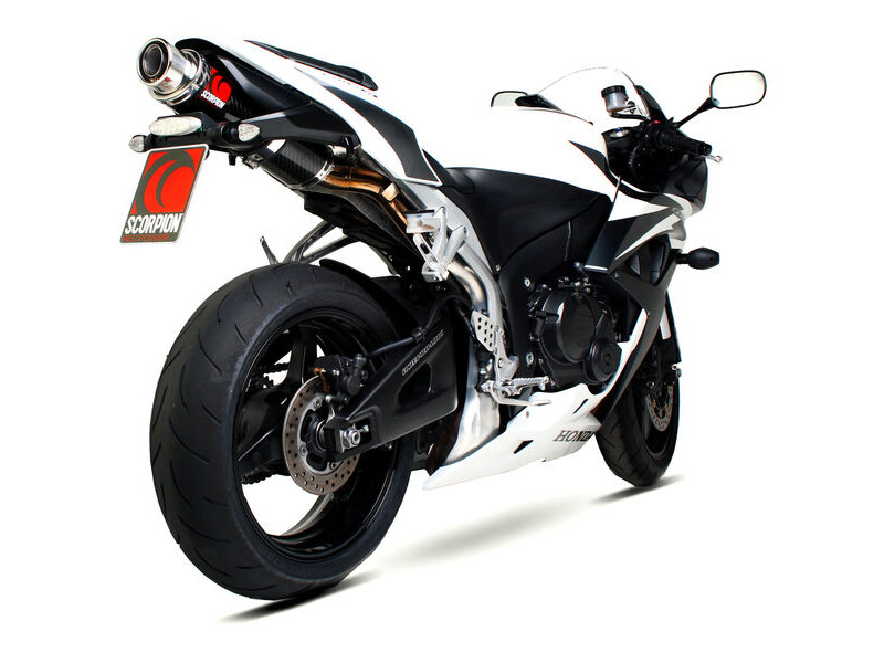 SCORPION EXHAUST Honda CBR600 RR Stealth Slip-on click to zoom image
