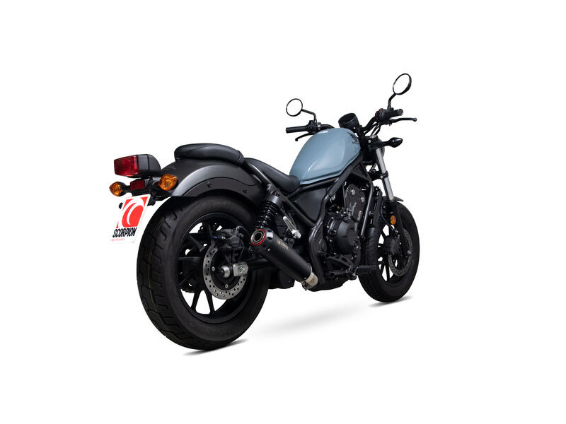SCORPION EXHAUST Honda CMX500 (Rebel) Red Power Slip-on click to zoom image
