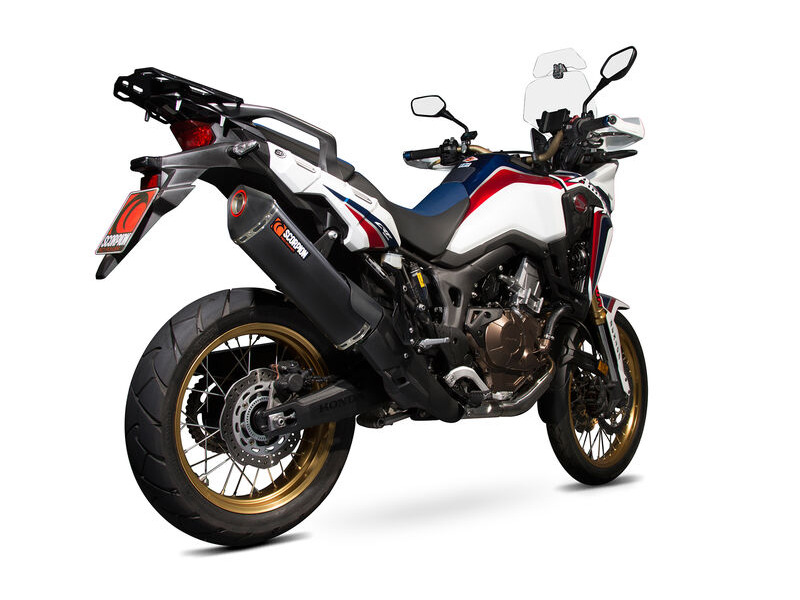 SCORPION EXHAUST Honda CRF1000 L Serket Parallel Slip-on click to zoom image