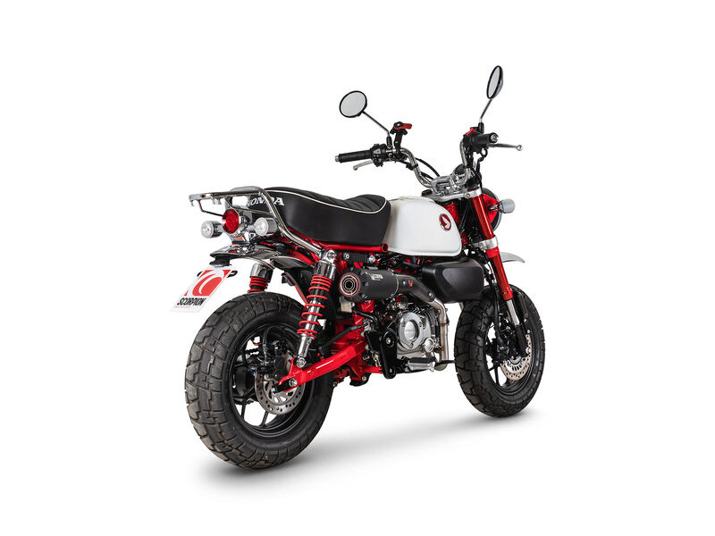 SCORPION EXHAUST Honda Monkey (Euro 5+) Red Power Full System click to zoom image