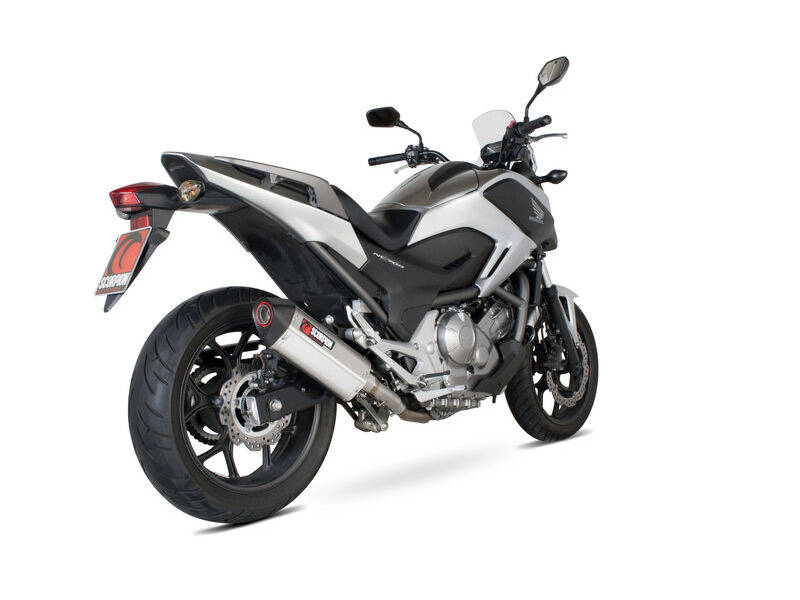SCORPION EXHAUST Honda NC700 S / NC700 X Serket Parallel Slip-on click to zoom image