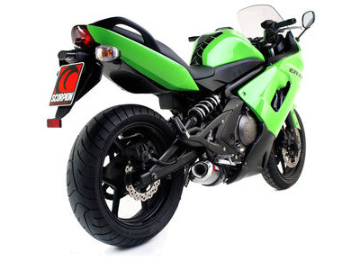 SCORPION EXHAUST Kawasaki ER6 F / N  Factory Oval Slip-on