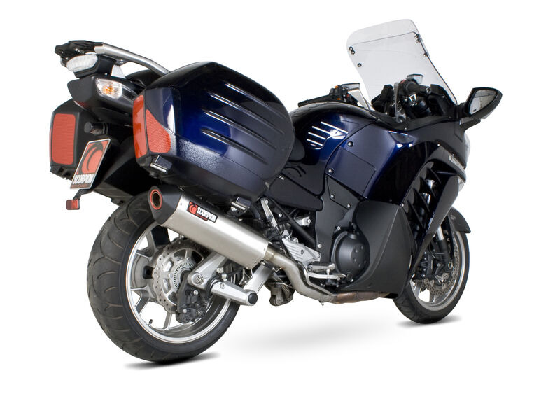 SCORPION EXHAUST Kawasaki GTR1400 Serket Parallel Slip-on click to zoom image