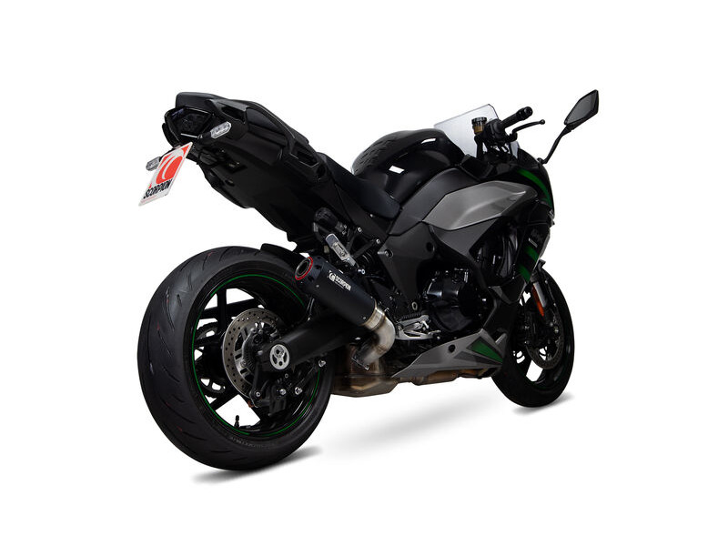 SCORPION EXHAUST Kawasaki Ninja 1000 SX Red Power Slip-on click to zoom image