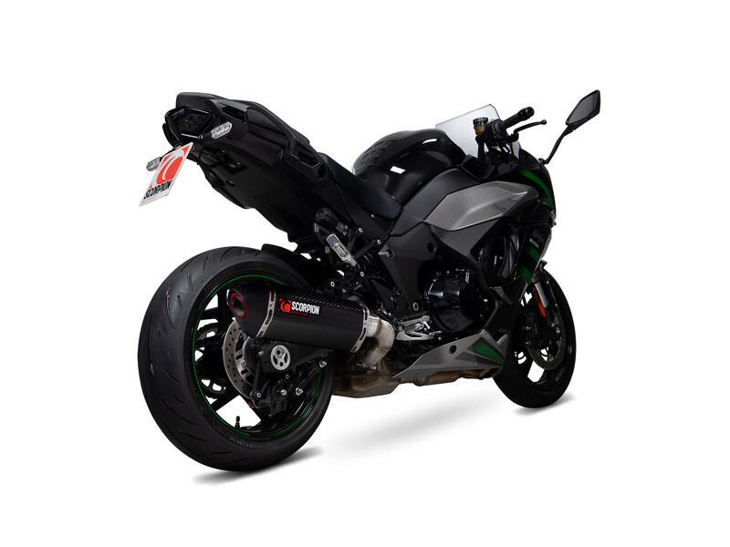 SCORPION EXHAUST Kawasaki Ninja 1000 SX Serket Parallel Slip-on click to zoom image
