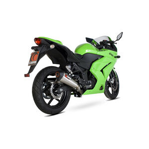 SCORPION EXHAUST Kawasaki Ninja 250R Serket Taper Slip-on 2008 > 2012