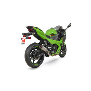 SCORPION EXHAUST Kawasaki Ninja 400 Red Power Slip-on 2018 > 2024
