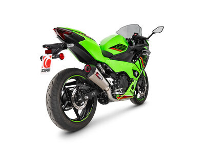 SCORPION EXHAUST Kawasaki Ninja 500 (Euro 5+) Serket Taper Race System