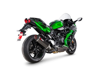 SCORPION EXHAUST Kawasaki Ninja H2 SX Serket Parallel Slip-on