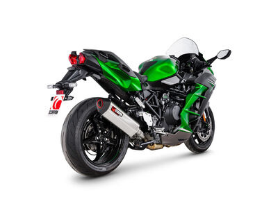 SCORPION EXHAUST Kawasaki Ninja H2 SX Serket Parallel Slip-on