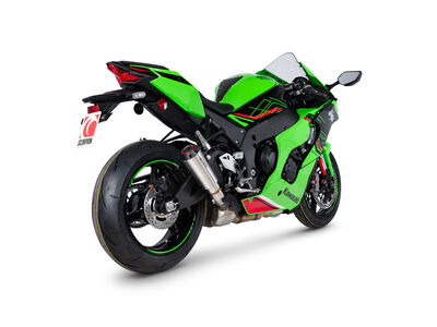 SCORPION EXHAUST Kawasaki Ninja ZX-10R Red Power Slip-on