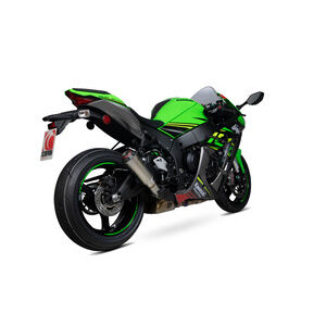 SCORPION EXHAUST Kawasaki Ninja ZX-10R / ZX-10RR / ZX-10R SE Red Power Slip-on 2016 > 2020