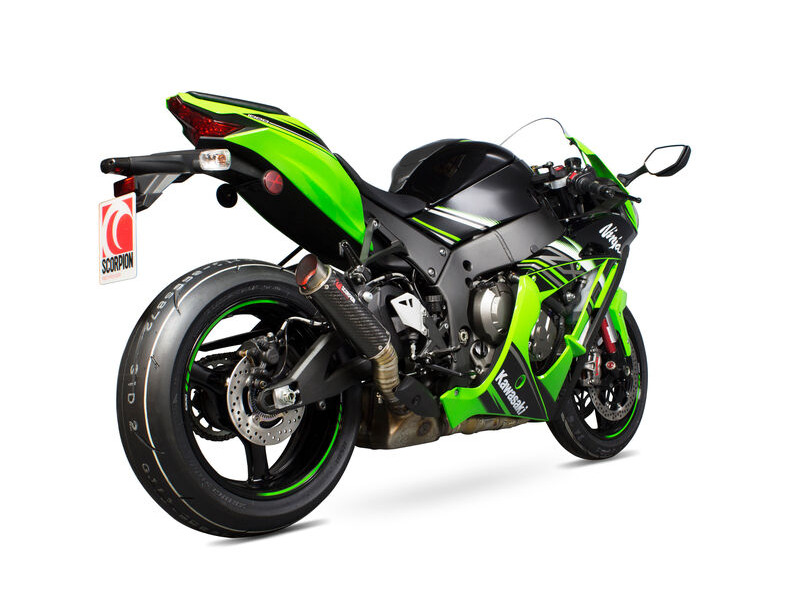 SCORPION EXHAUST Kawasaki Ninja ZX-10R / ZX-10RR / ZX-10R SE RP1-GP Slip-on click to zoom image