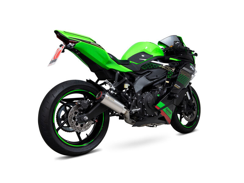 SCORPION EXHAUST Kawasaki Ninja ZX-25R Red Power Full System click to zoom image