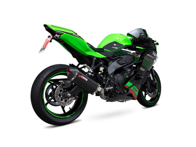 SCORPION EXHAUST Kawasaki Ninja ZX-25R Serket Parallel Full System click to zoom image
