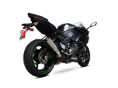 SCORPION EXHAUST Kawasaki Ninja ZX-6R / Ninja ZX-636 Red Power Slip-on