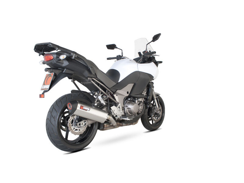 SCORPION EXHAUST Kawasaki Versys 1000 Serket Parallel Slip-on click to zoom image
