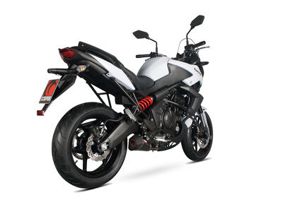 SCORPION EXHAUST Kawasaki Versys 650 Serket Taper Slip-on