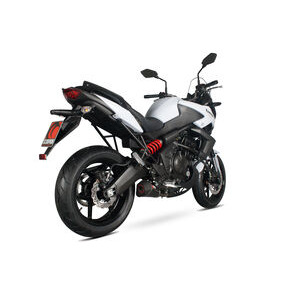 SCORPION EXHAUST Kawasaki Versys 650 Serket Taper Slip-on 2007 > 2014