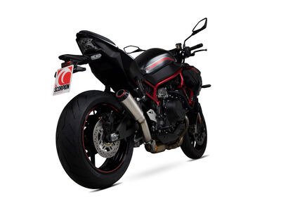 SCORPION EXHAUST Kawasaki Z H2 Red Power Slip-on