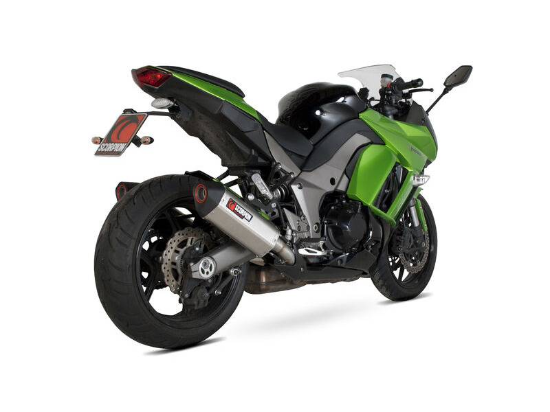 SCORPION EXHAUST Kawasaki Z1000 Serket Parallel Slip-on (Pair) click to zoom image