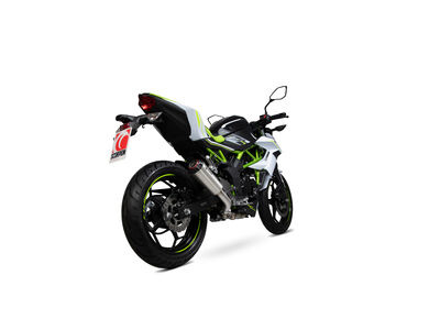 SCORPION EXHAUST Kawasaki Z125 Red Power Slip-on