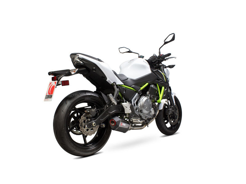 SCORPION EXHAUST Kawasaki Z650 Serket Parallel Full System click to zoom image