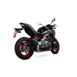 SCORPION EXHAUST Kawasaki Z900 Red Power Slip-on 2017 > 2019