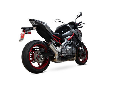 SCORPION EXHAUST Kawasaki Z900 Red Power Slip-on