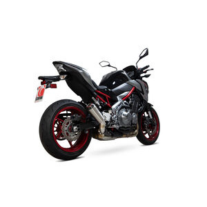 SCORPION EXHAUST Kawasaki Z900 Red Power Slip-on 2017 > 2019