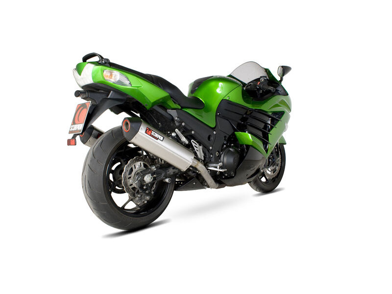 SCORPION EXHAUST Kawasaki ZZR1400 Serket Parallel Slip-on (Pair) click to zoom image