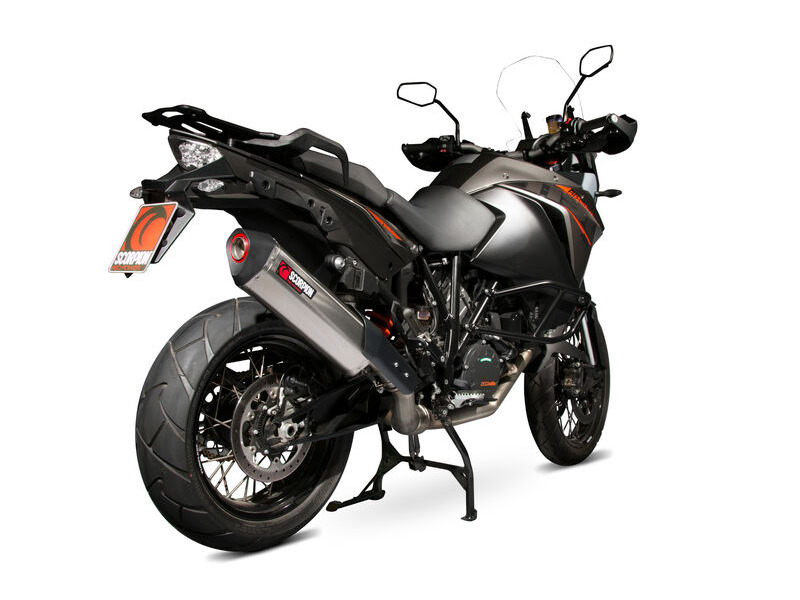 SCORPION EXHAUST KTM 1190 Adventure Serket Parallel Slip-on click to zoom image