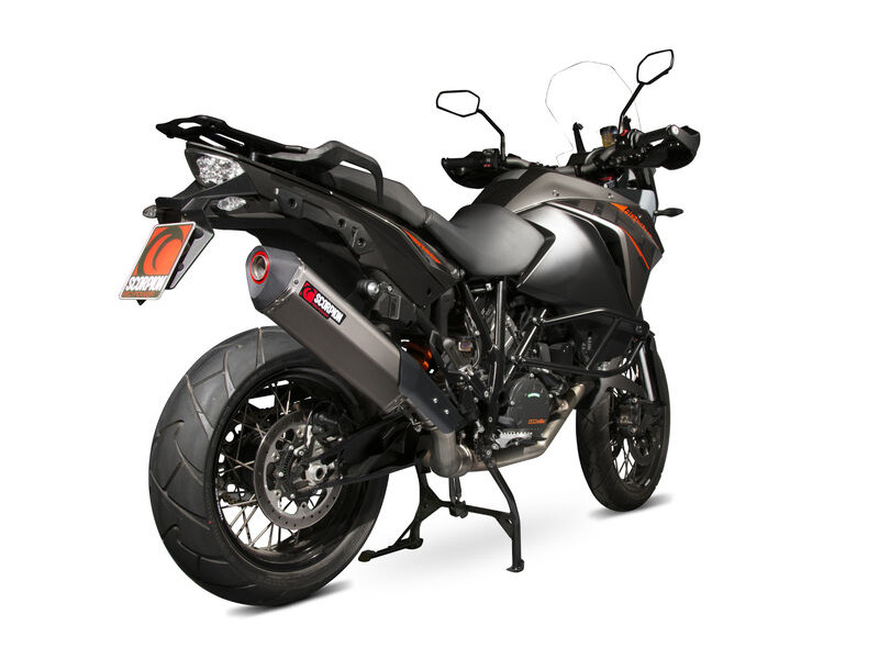 SCORPION EXHAUST KTM 1190 Adventure Serket Parallel Slip-on click to zoom image