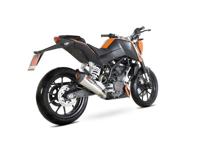SCORPION EXHAUST KTM 125 Duke (2011-16) / 200 Duke (2012-16)  Serket Taper Slip-on